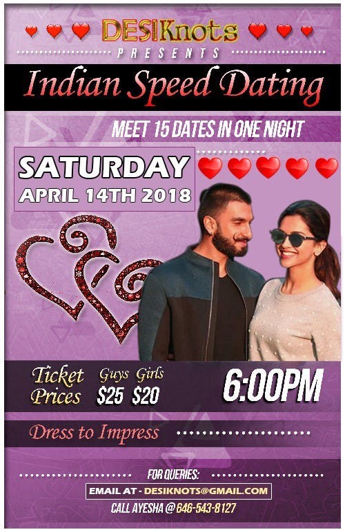 Desi speed dating events nyc